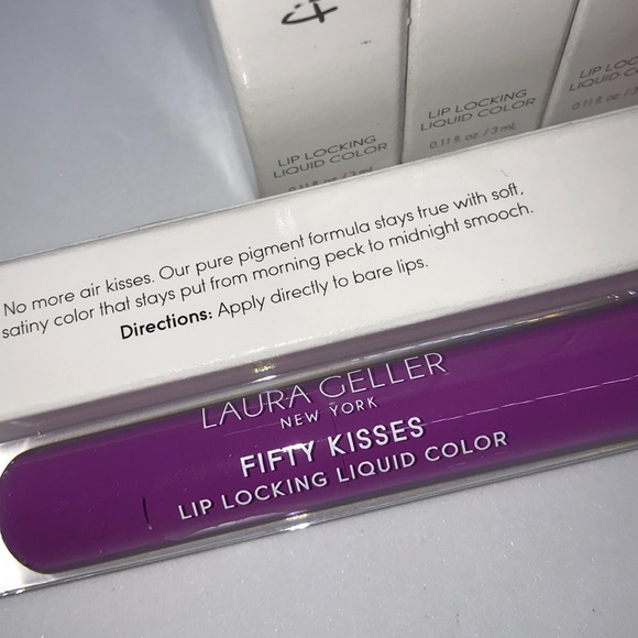 SALE - 4 Laura Geller Fifty Kisses Lip Color - Picture 2 of 2